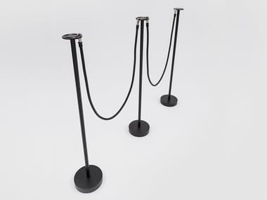 BINCAN - Painted metal crowd control barrier (Request Info).