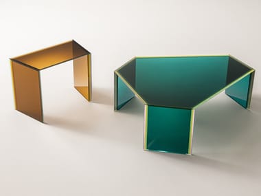 BISEL - Crystal coffee table (Request Info).