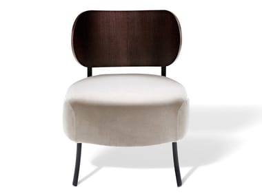 BISTRO - Upholstered fabric easy chair.