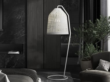 BLACKOUT - Fiberglass floor lamp (Request Info).