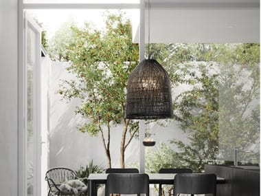 BLACKOUT - Fiberglass pendant lamp (Request Info).