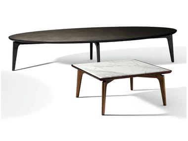 BLEND - Square marble coffee table (Request Info).