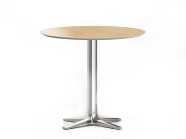 BLENDER - Round high table with 4-star base (Request Info).