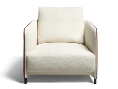 BLENDY MOVIE - Fabric armchair with armrests (Request Info).