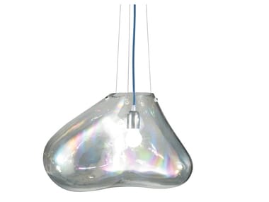 BOLLA - Blown glass pendant lamp (Request Info).