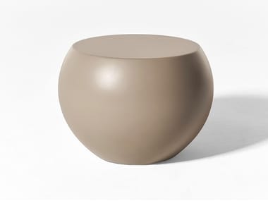 BONGO OPEN AIR - Round polyurethane garden side table (Request Info).