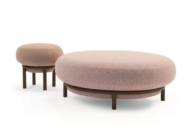 BONSAI - Round fabric pouf (Request Info).