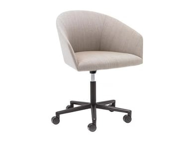 BRANDY SO3002 - Swivel office chair with castors with 5-Spoke base (Request Info).