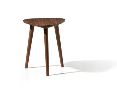 BRICK 242 - Triangular solid wood coffee table (Request Info).