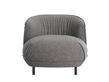BRIONI - Upholstered fabric armchair (Request Info).