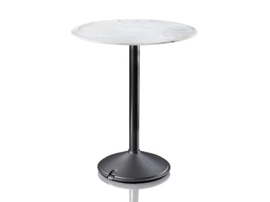 BRUT - Round cast iron table (Request Info).