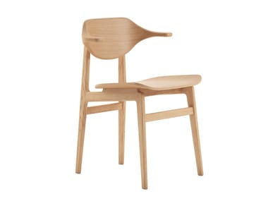 Buffalo - Oak chair with armrests (Request Info).