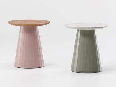 CALA - Teak garden side table (Request Info).