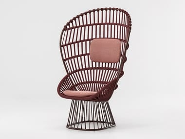 CALA - Garden easy chair high-back (Request Info).