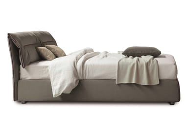 CAMPO - Fabric double bed with upholstered headboard (Request Info).