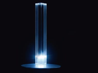 CAND-LED - 205 - LED cordless PMMA table lamp (Request Info).
