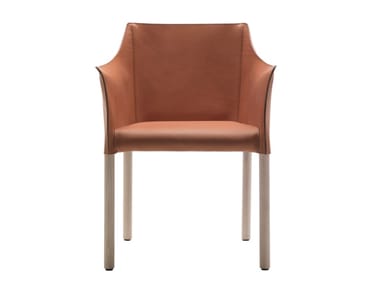 CAP CHAIR - Tanned leather easy chair (Request Info).