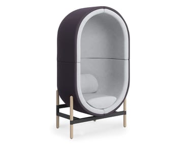 CAPSULE - High-back armchair (Request Info).