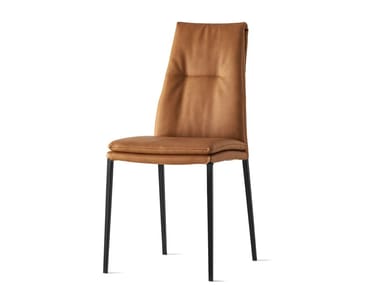 CARMEN - Upholstered Eco-leather chair (Request Info).