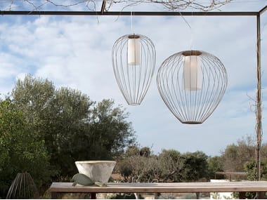 CELL - Metal outdoor pendant lamp (Request Info).