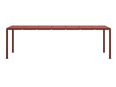 VENDICARI - Aluminium garden table (Request Info).