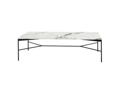 CHILL-OUT - Low rectangular marble coffee table (Request Info).