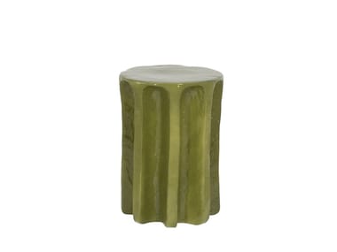 CHOUCHOU - Round ceramic side table (Request Info).