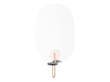CIGALES - Oval wall-mounted mirror by Miniforms