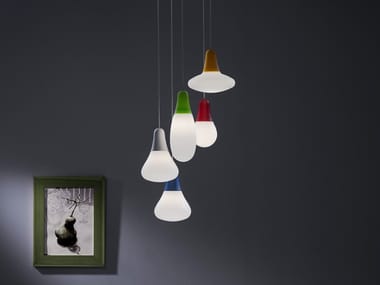 CIULIFRULI - Polyethylene pendant lamp (Request Info).