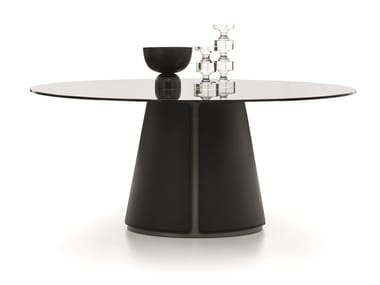 CLAIRE - Round crystal table (Request Info).