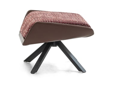 CLARISSA - Upholstered footstool (Request Info).