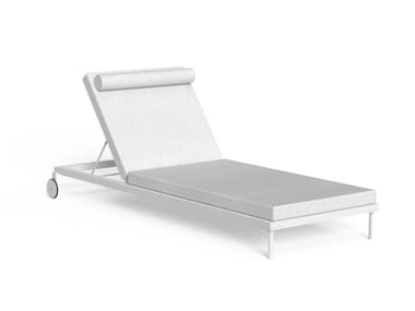 CLEOSOFT-ALU - Recliner fabric sun lounger (Request Info).
