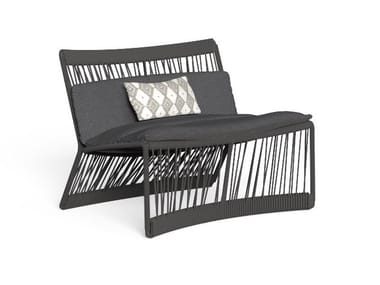 CLIFF - Upholstered fabric garden armchair (Request Info).