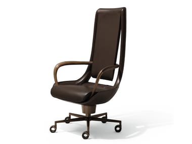 CLIP - Executive chair with 5-spoke base with castors (Request Info).