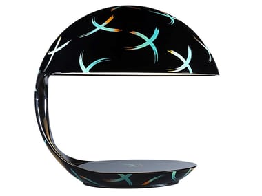 COBRA TEXTURE - STUDIO NATURAL - Swivel resin table lamp (Request Info).
