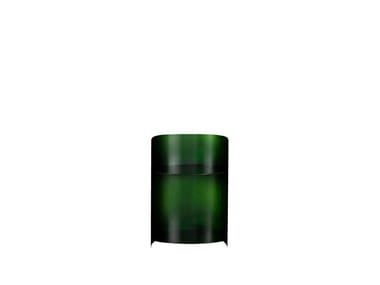 COMO SMALL - Open wall-mounted powder coated aluminium bookcase (Request Info).