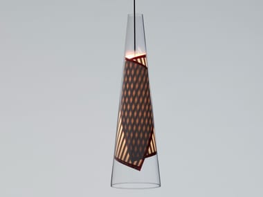 CONO DI LUCE - LED Pyrex¢ç pendant lamp (Request Info).