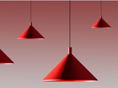 CONO - Aluminium pendant lamp (Request Info).