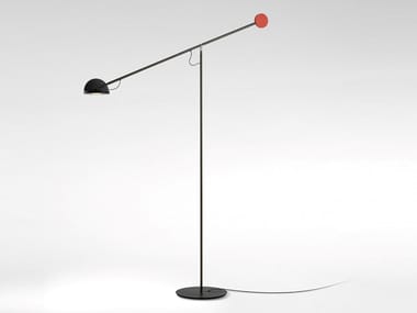 COP?RNICA P - Steel floor lamp with swing arm (Request Info).