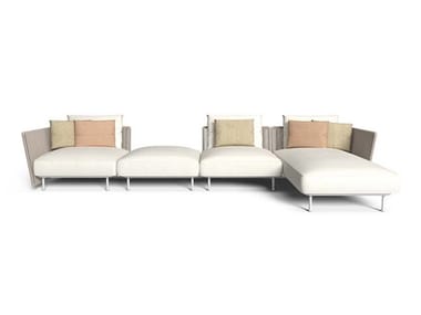 CORAL - Sectional fabric garden sofa (Request Info).