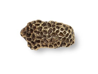 CORALO OC2019 - Brass furniture knob by Pullcast