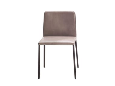 CORBO - Upholstered leather chair (Request Info).