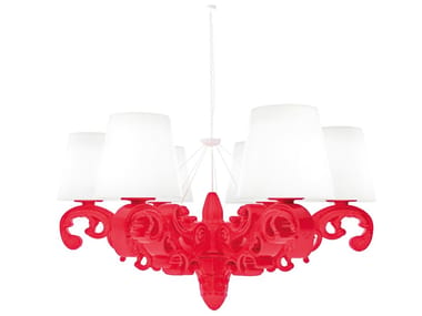 CROWN OF LOVE - Polyethylene chandelier (Request Info).