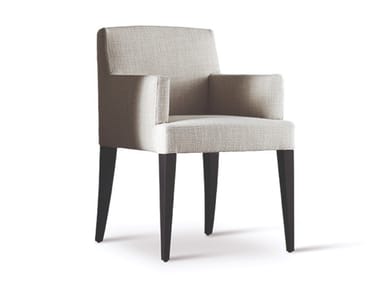 CRUZ - Upholstered chair with armrests (Request Info).