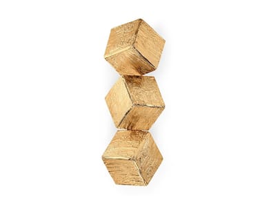 CUBIC SCONCES BIG - Brass wall light (Request Info).