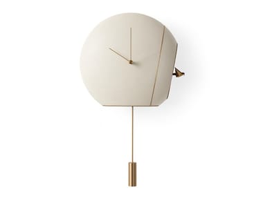 CUCKOO CLOCK - Pendulum wall-mounted leather clock (Request Info).