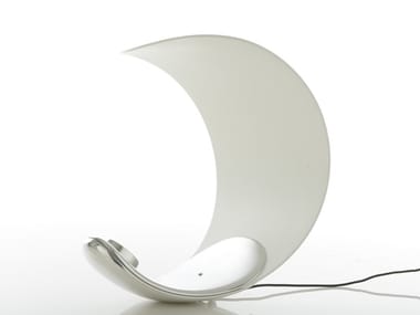 CURL - LED polycarbonate table lamp with Dimmer (Request Info).