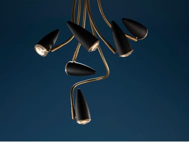 CICLOITALIA FLEX C6 - LED swivel painted metal pendant lamp (Request Info).