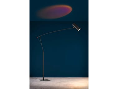 ETTORINO BIG - LED adjustable metal arc lamp (Request Info).