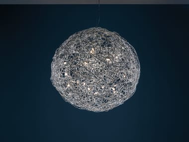 FIL DE FER - LED aluminium pendant lamp (Request Info).